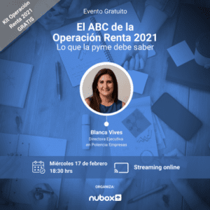 Webinar: El ABC de la Operación Renta 2021 Nubox