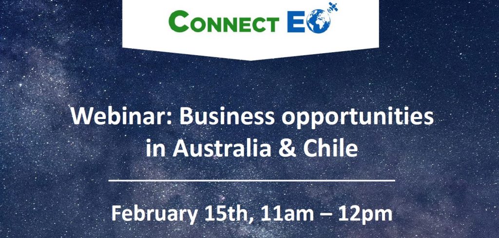 Webinar: Business opportunities in Australia & Chile ConnectEO