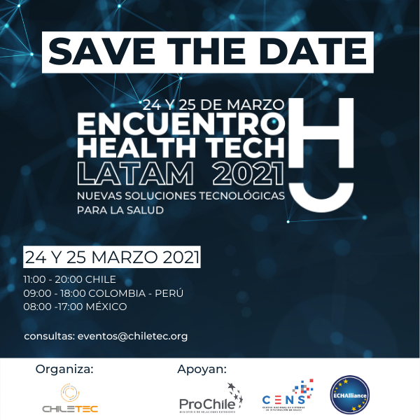 Encuentro Health Tech Latam 2021: Save the Date Chiletec