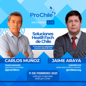 Instagram Live: Soluciones Health Tech Chiletec Prochileco